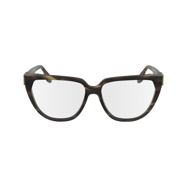 Victoria Beckham Brown Acetate Glasses (Frames) Victoria Beckham