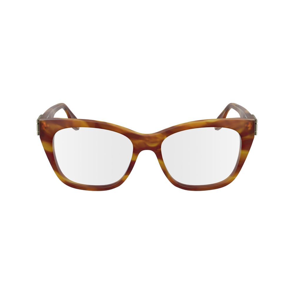 Victoria Beckham Brown Acetate Glasses (Frames) Victoria Beckham