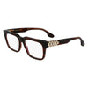 Victoria Beckham Brown Acetate Glasses (Frames) Victoria Beckham