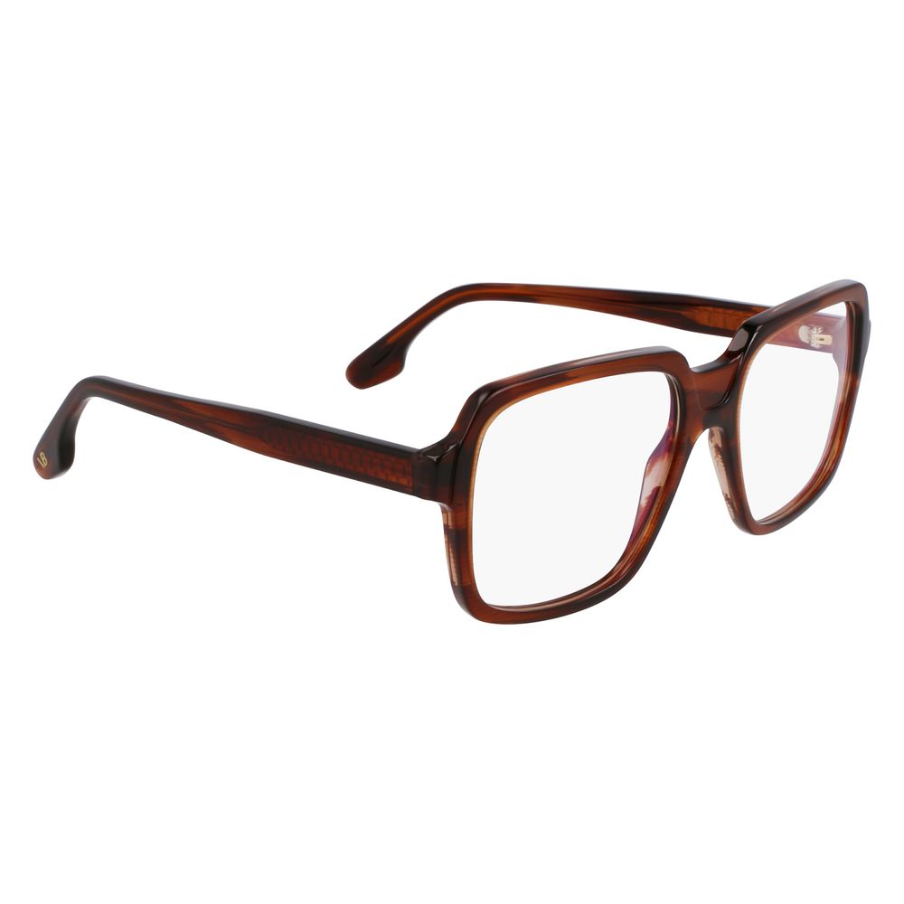 Victoria Beckham Brown Acetate Glasses (Frames) Victoria Beckham