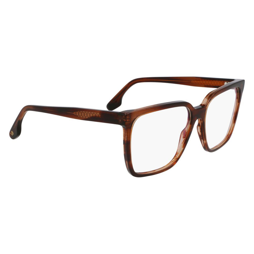 Victoria Beckham Brown Acetate Glasses (Frames) Victoria Beckham