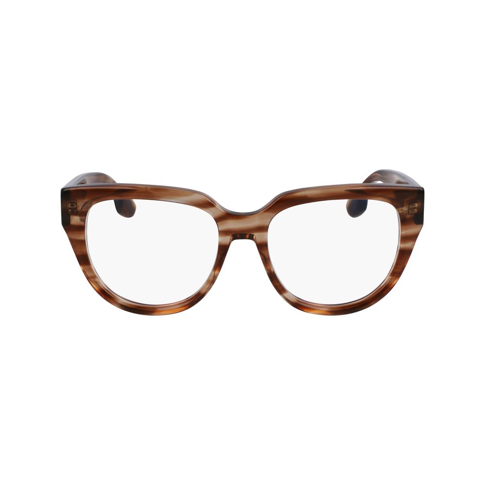 Victoria Beckham Brown Acetate Glasses (Frames) Victoria Beckham