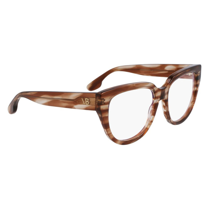 Victoria Beckham Brown Acetate Glasses (Frames) Victoria Beckham