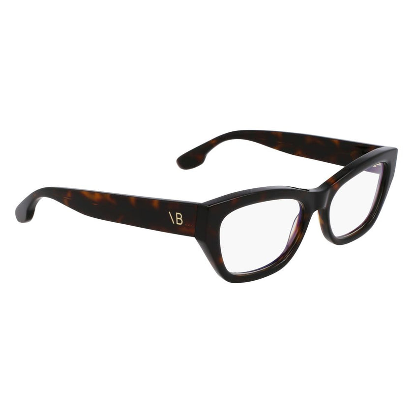 Victoria Beckham Brown Acetate Glasses (Frames) Victoria Beckham