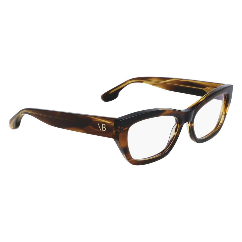 Victoria Beckham Brown Acetate Glasses (Frames) Victoria Beckham