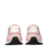Versace Pink Leather Low Top Sneakers