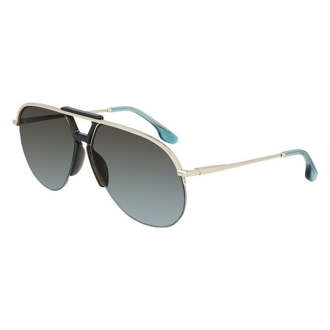 Victoria Beckham Gold Metal Sunglasses Victoria Beckham