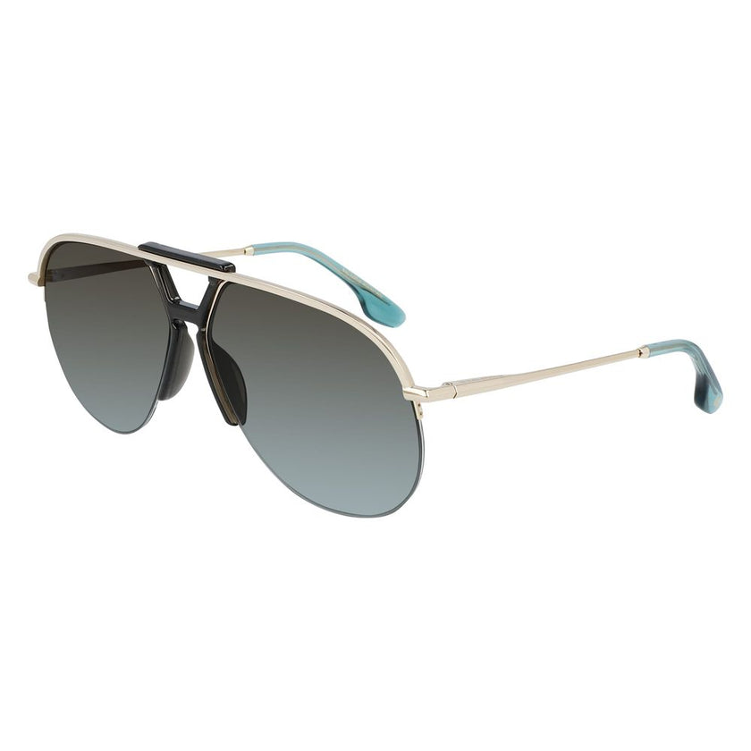 Victoria Beckham Gold Metal Sunglasses Victoria Beckham