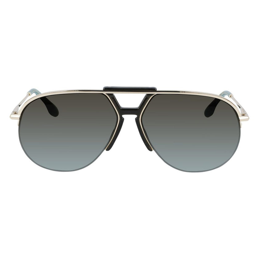 Victoria Beckham Gold Metal Sunglasses Victoria Beckham