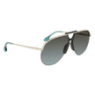 Victoria Beckham Gold Metal Sunglasses Victoria Beckham