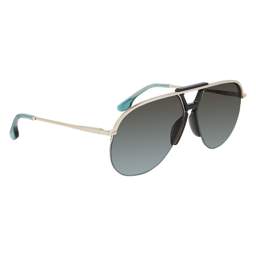 Victoria Beckham Gold Metal Sunglasses Victoria Beckham