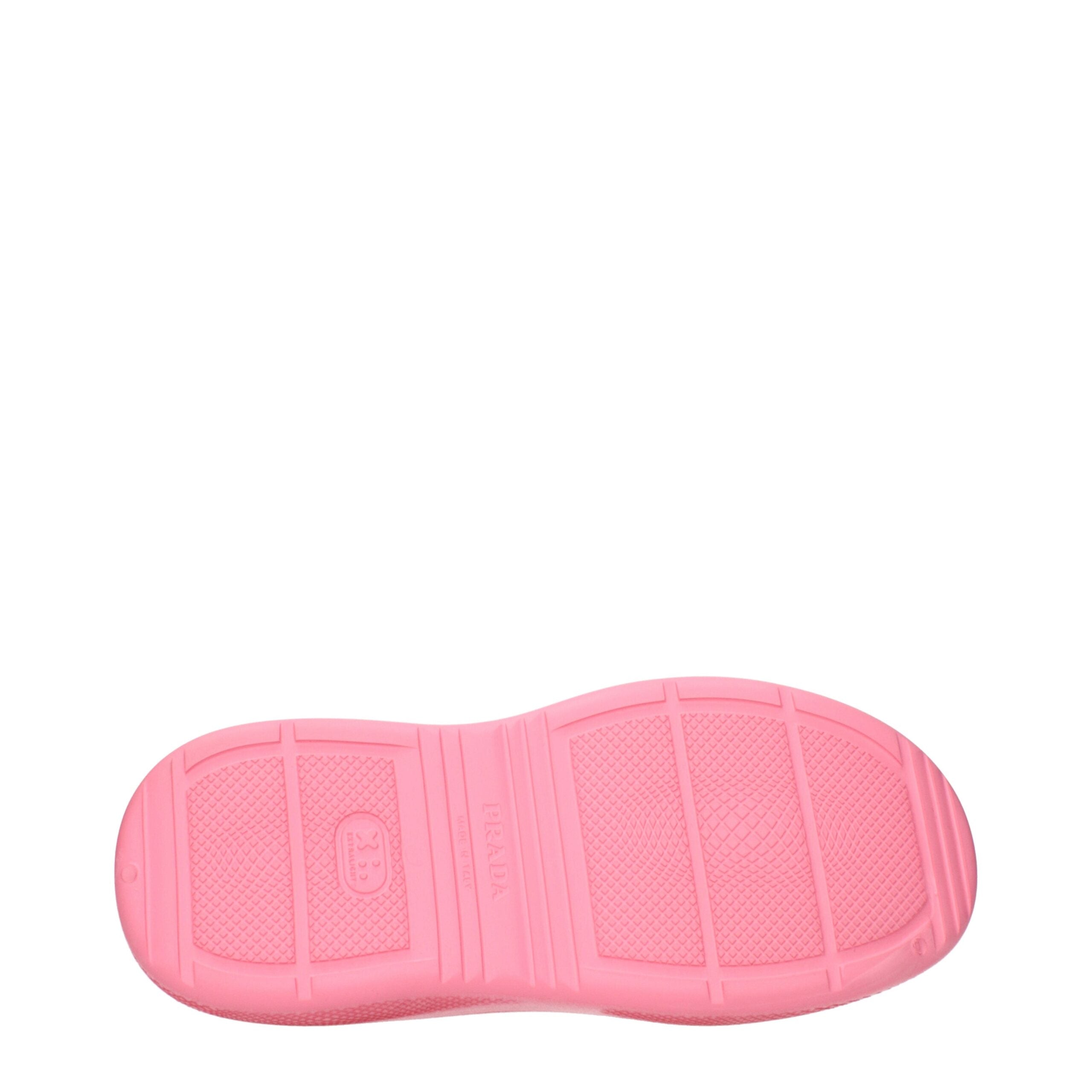 Prada Pink Cotton Slippers Prada