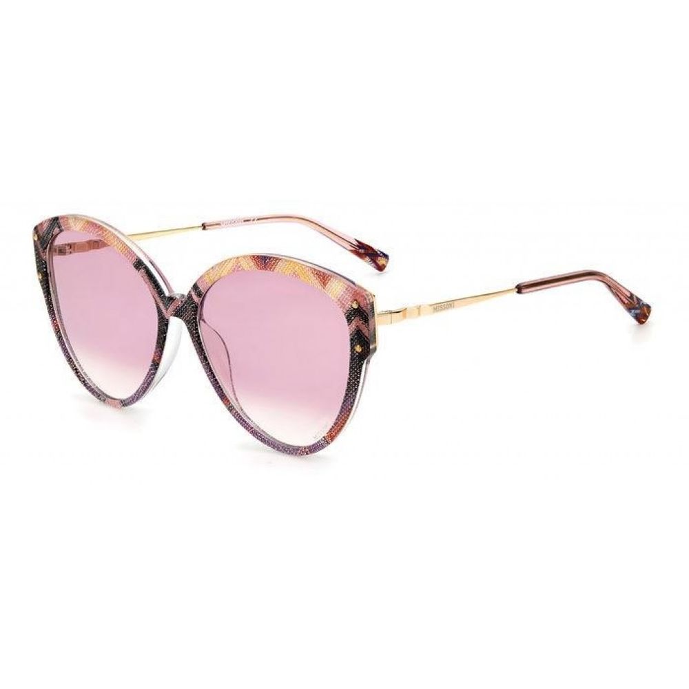 Missoni Gold Plastic Sunglasses Missoni