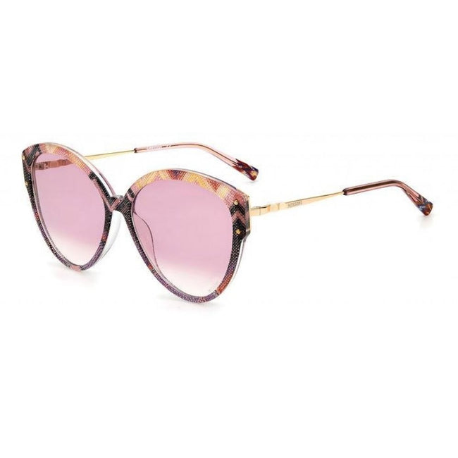 Missoni Gold Plastic Sunglasses Missoni