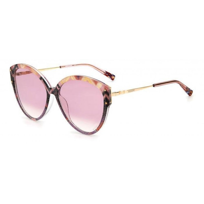 Missoni Gold Plastic Sunglasses Missoni