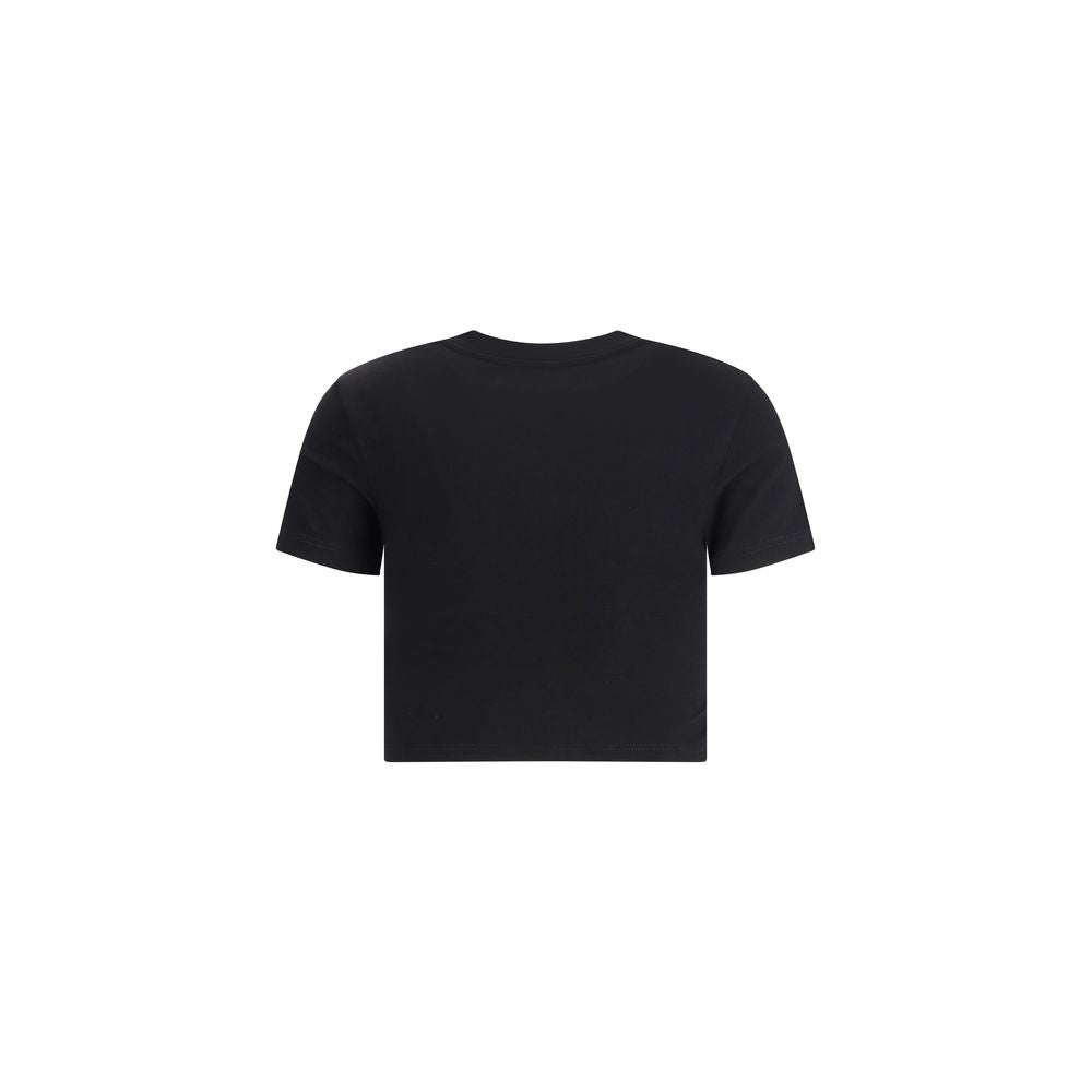 Fiorucci Black Cotton T-Shirt Fiorucci