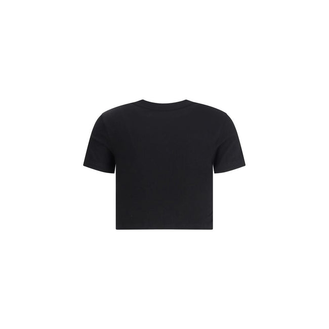 Fiorucci Black Cotton T-Shirt Fiorucci