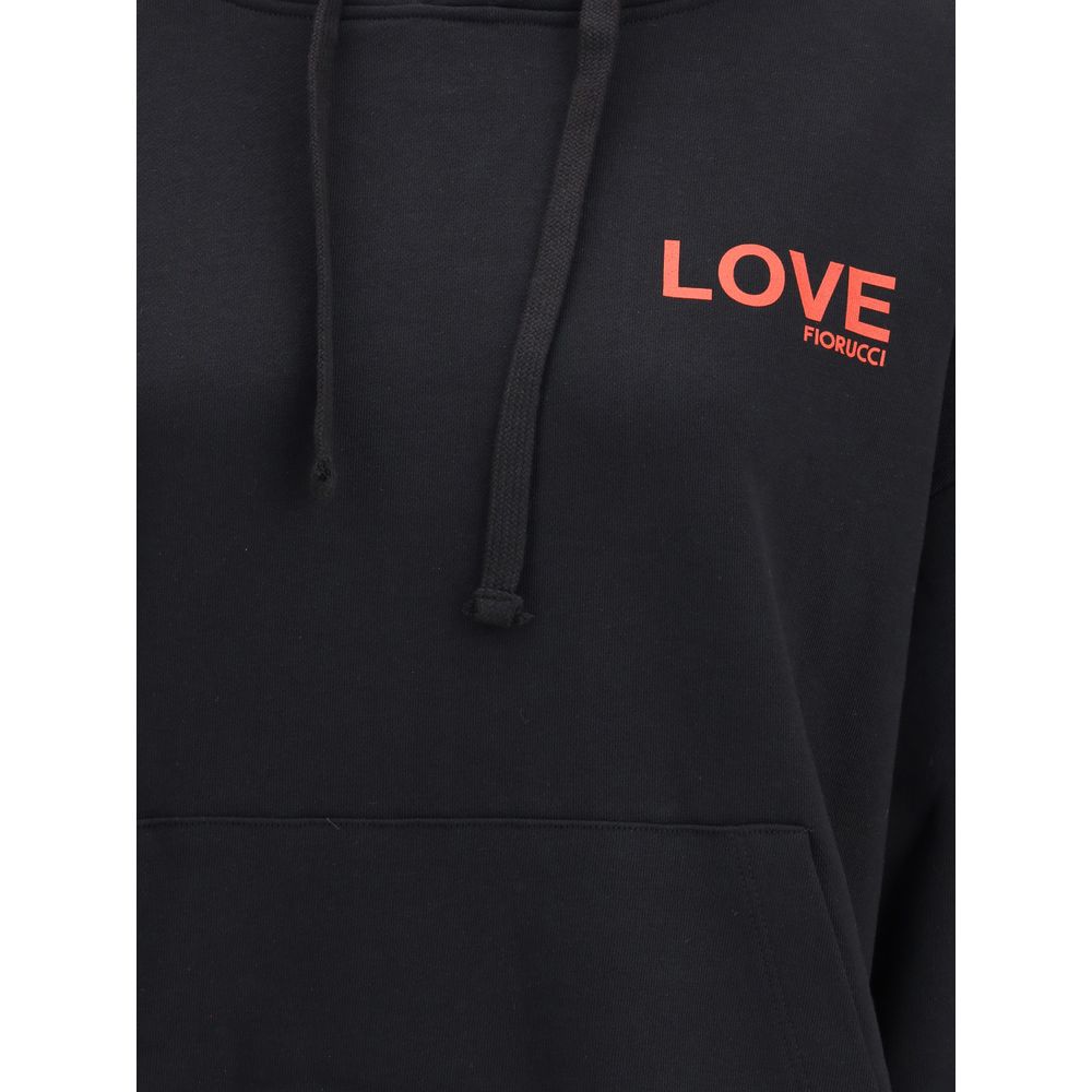 Fiorucci Black Cotton Sweatshirt Fiorucci