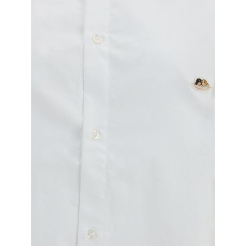 Fiorucci White Cotton Shirt Fiorucci