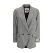Fiorucci Multicolor Fleece Wool Blazer Fiorucci