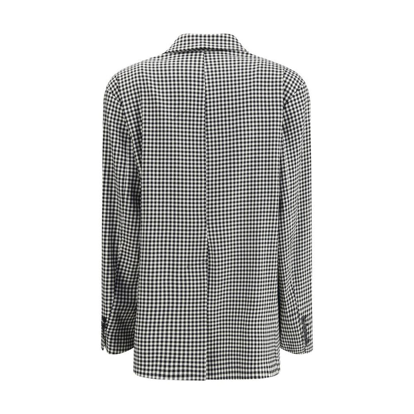 Fiorucci Multicolor Fleece Wool Blazer Fiorucci