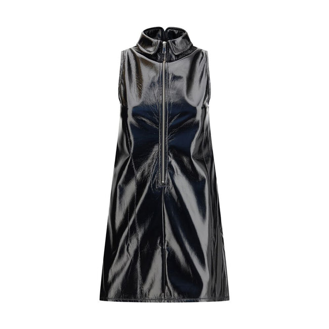 Fiorucci Black Polyethylene Casual Dress Fiorucci