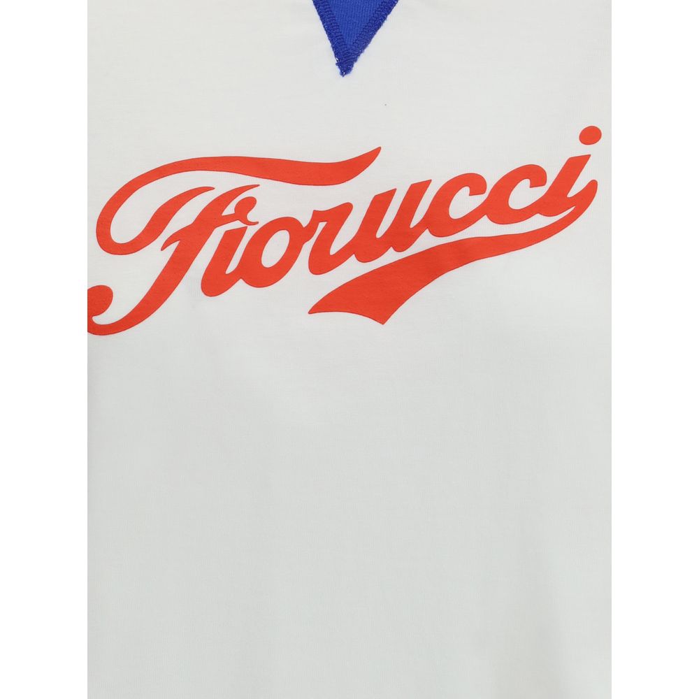 Fiorucci White Cotton T-Shirt Fiorucci