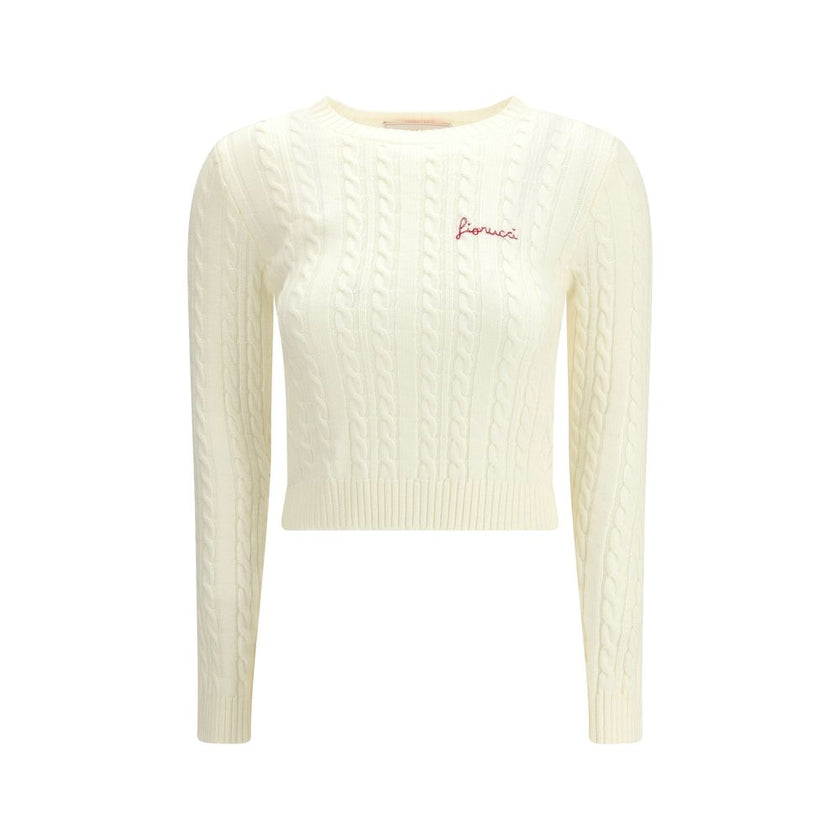 Fiorucci Cream Merino Wool Sweatshirt Fiorucci