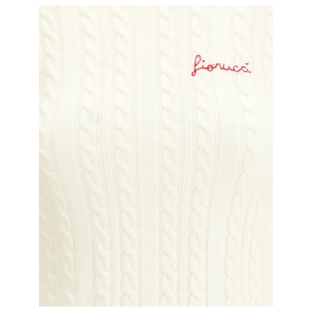 Fiorucci Cream Merino Wool Sweatshirt Fiorucci