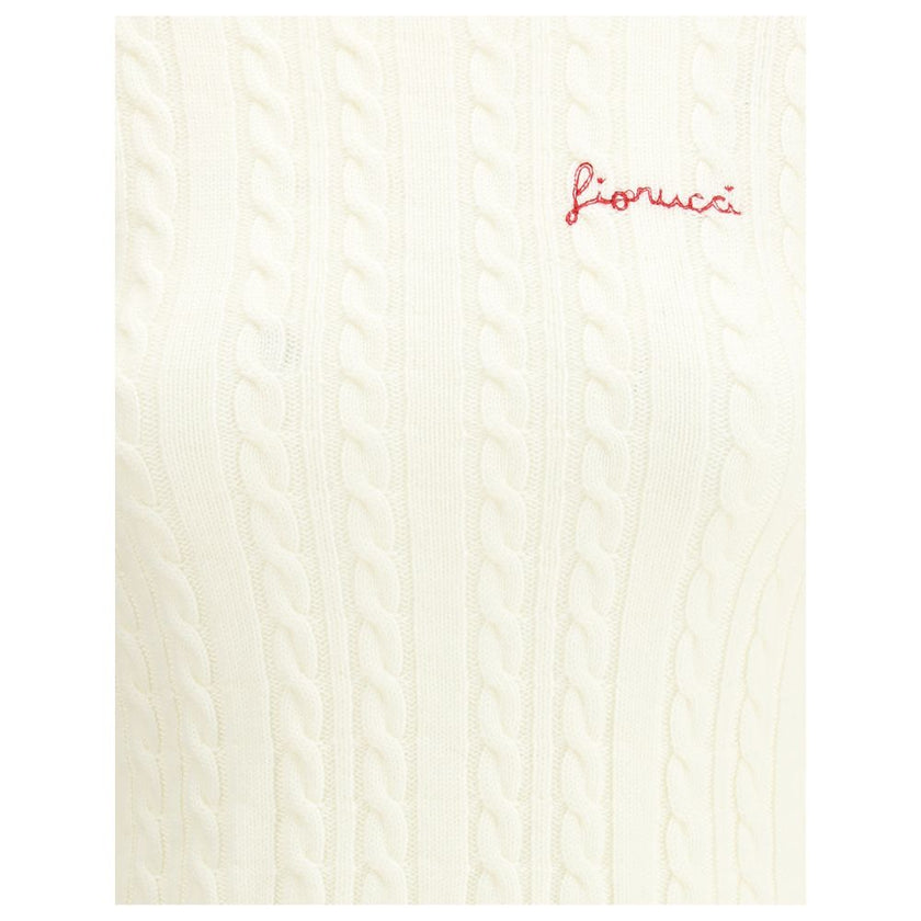 Fiorucci Cream Merino Wool Sweatshirt Fiorucci
