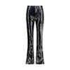 Fiorucci Black Polyethylene Casual Pants Fiorucci