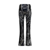 Fiorucci Black Polyethylene Casual Pants Fiorucci