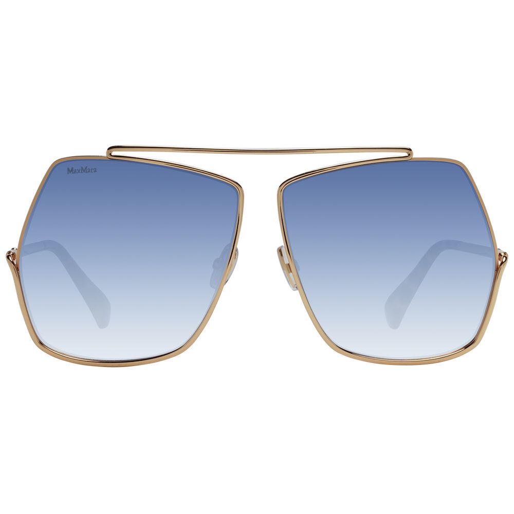 Max Mara Gold Metal Sunglasses Max Mara