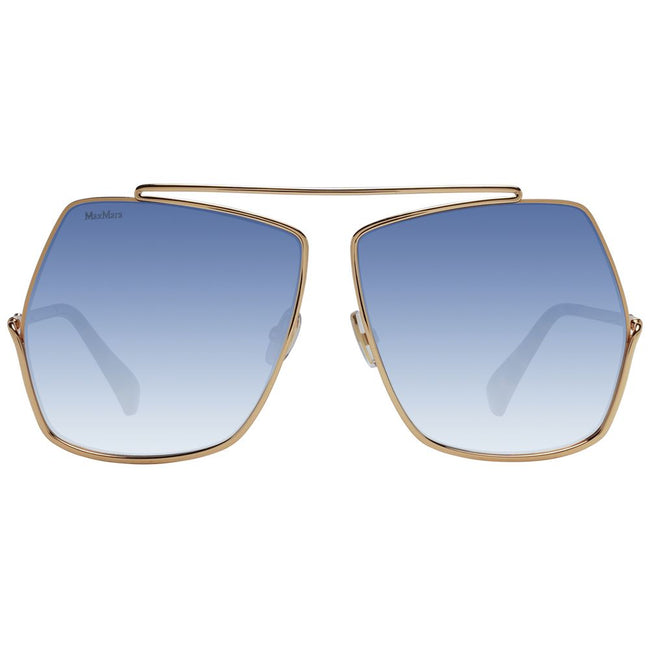 Max Mara Gold Metal Sunglasses Max Mara