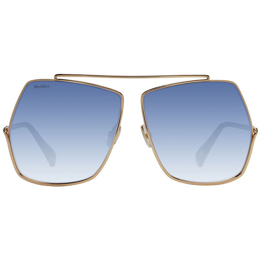 Max Mara Gold Metal Sunglasses Max Mara