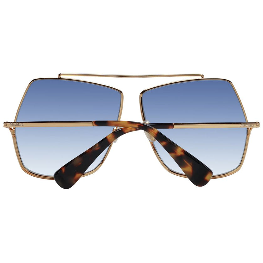 Max Mara Gold Metal Sunglasses Max Mara