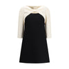 Valentino Black Fleece Wool Cocktail Dress Valentino
