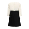Valentino Black Fleece Wool Cocktail Dress Valentino