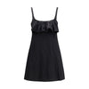 Chloé Black Cotton Casual Dress Chloé