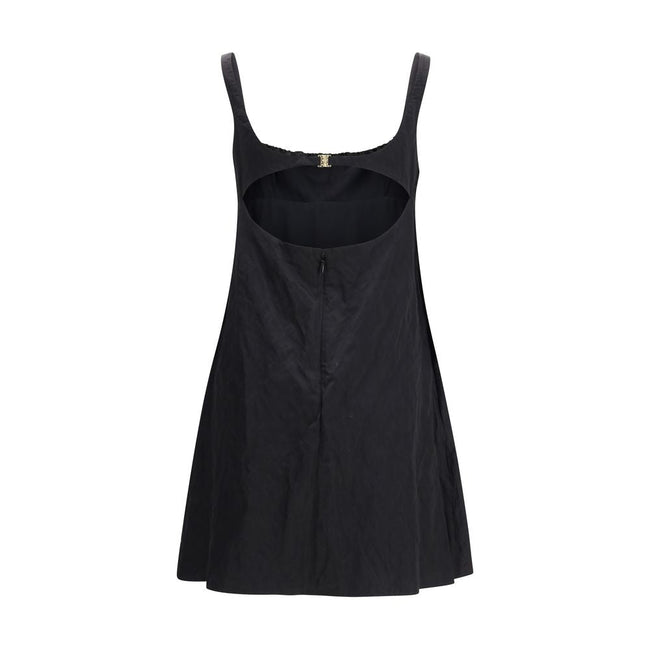 Chloé Black Cotton Casual Dress Chloé