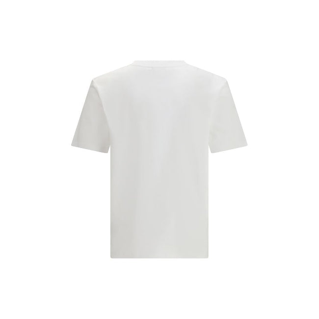 Balmain White Cotton T-Shirt Balmain