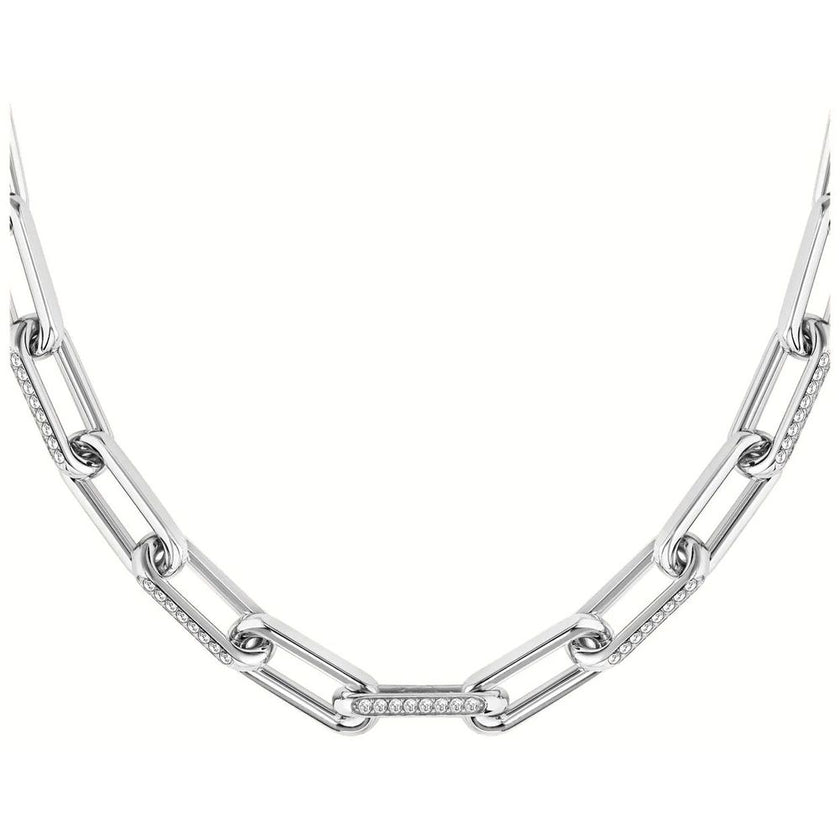 Hugo Boss Silver Stainless Steel Necklace Hugo Boss