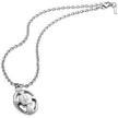 Police Gray Stainless Steel Necklace Police