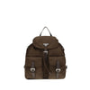 Prada Brown Recycled Polyamide Backpack Prada