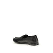 Prada Black Calf Leather Bos Taurus Slip-On Loafers Prada
