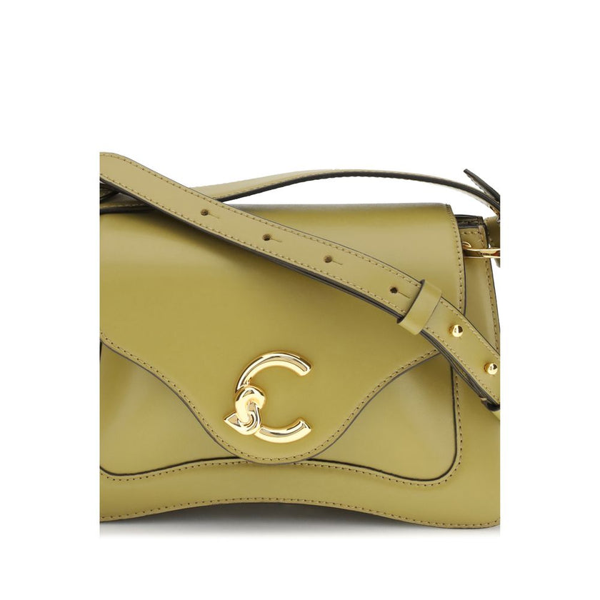 Coccinelle Bicolor Calf Leather Bos Taurus Handbag Coccinelle