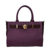 Versace Purple Leather Handbag Versace