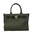Versace Green Leather Handbag Versace