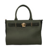 Versace Green Leather Handbag Versace