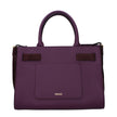 Versace Purple Leather Handbag Versace